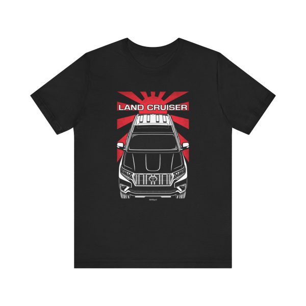 Toyota Land Cruiser Prado 2020-2022 T-shirt - JDM Shirt Black by Auto Art Apparel