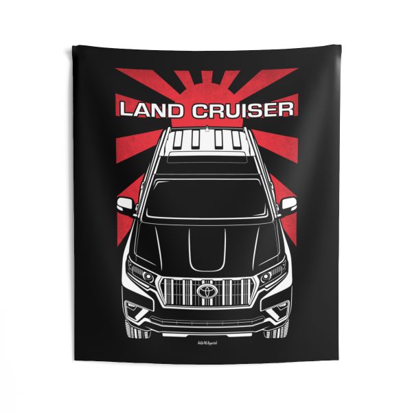Toyota Land Cruiser Prado 2020-2022 Tapestry - JDM Wall Art 50 x 60 inch by Auto Art Apparel