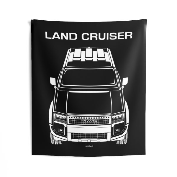 Toyota Land Cruiser Prado 250 Basic 2024-2025 Tapestry 50 x 60 inch by Auto Art Apparel