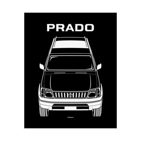 Toyota Land Cruiser Prado  J90 1996-1999 Poster 16 x 20 inch by Auto Art Apparel