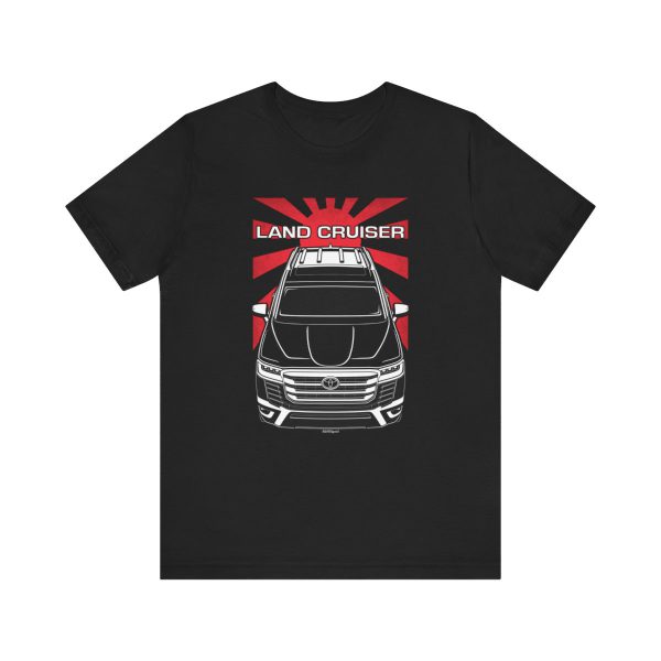 Toyota Land Cruiser ZX 2022-2024 T-shirt - JDM Shirt Black by Auto Art Apparel
