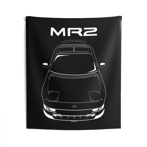 Toyota MR2 GT 2nd gen W20 Tapestry 50 x 60 inch by Auto Art Apparel