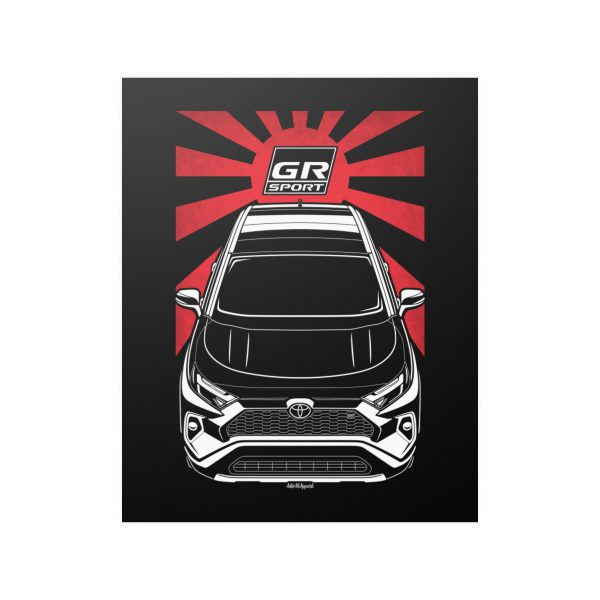 Toyota RAV4 GR Sport 2023-2024 Poster - JDM Print 16 x 20 inch by Auto Art Apparel