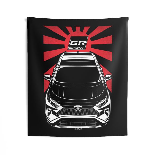 Toyota RAV4 GR Sport 2023-2024 Tapestry - JDM Wall Art 50 x 60 inch by Auto Art Apparel