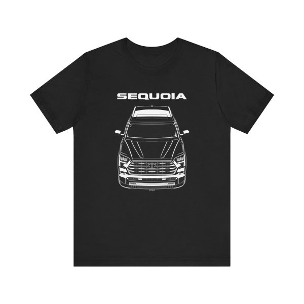 Toyota Sequoia 2023-2024 T-shirt Black by Auto Art Apparel