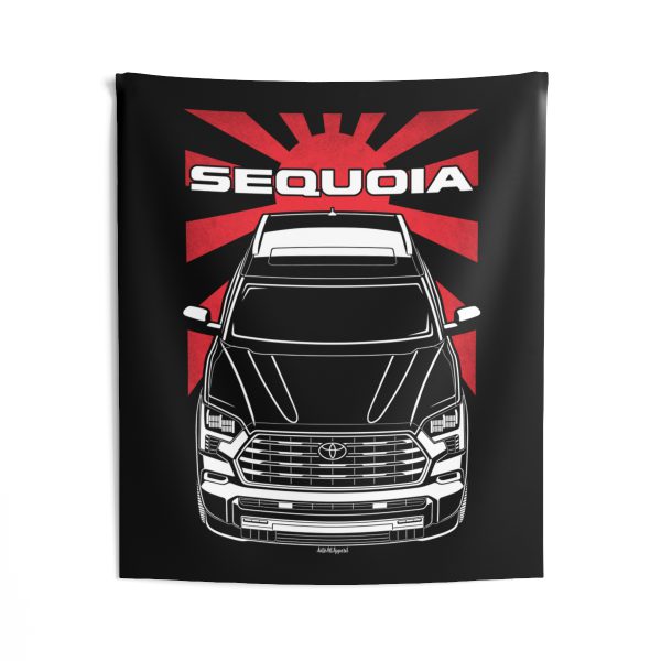 Toyota Sequoia 2023-2024 Tapestry - JDM Wall Art 50 x 60 inch by Auto Art Apparel