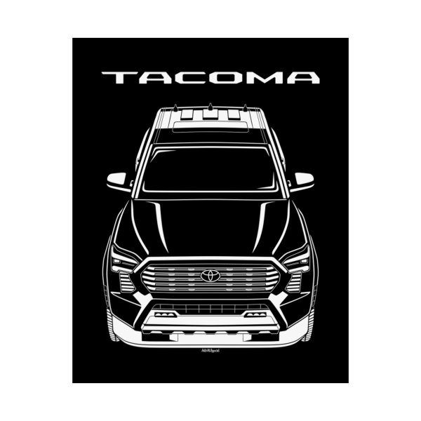 Toyota Tacoma 2024 Poster 16 x 20 inch by Auto Art Apparel