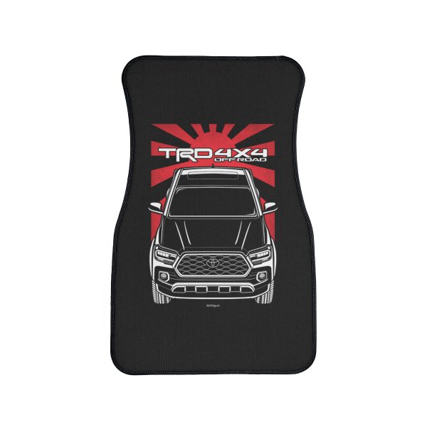 Toyota Tacoma TRD 2020-2023 Car Mat - JDM Floor Mats Front Carpet Floor Mats by Auto Art Apparel