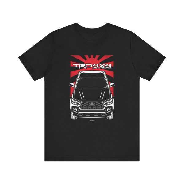 Toyota Tacoma TRD 2020-2023 T-shirt - JDM Shirt Black by Auto Art Apparel
