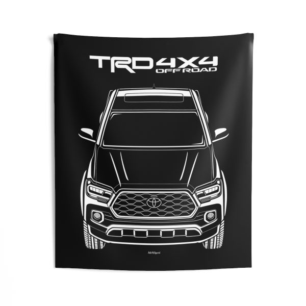 Toyota Tacoma TRD 2020-2023 Tapestry 50 x 60 inch by Auto Art Apparel