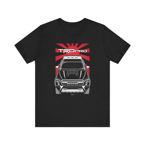 Toyota Tacoma TRD 2024 T-shirt - JDM Shirt Black by Auto Art Apparel