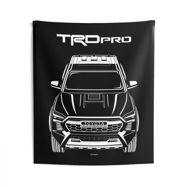 Toyota Tacoma TRD 2024 Tapestry 50 x 60 inch by Auto Art Apparel
