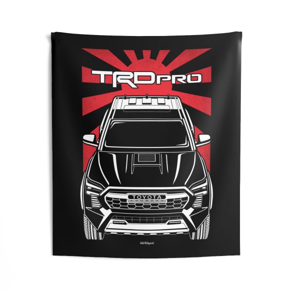 Toyota Tacoma TRD 2024 Tapestry - JDM Wall Art 50 x 60 inch by Auto Art Apparel