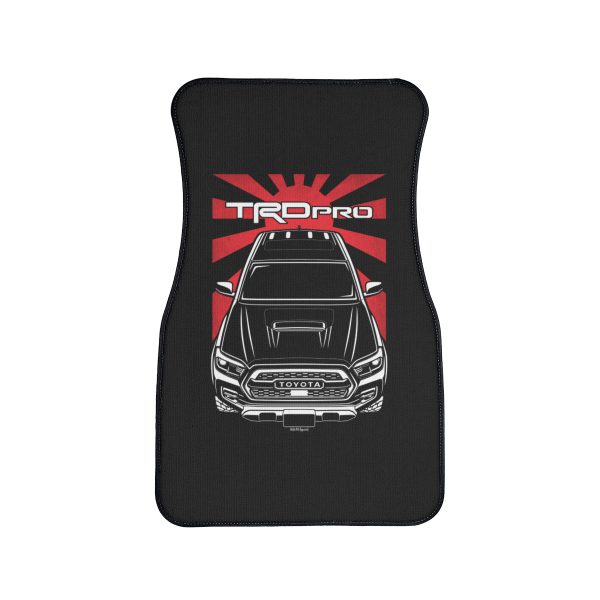 Toyota Tacoma TRD PRO 2017-2019 Car Mat - JDM Floor Mats Front Carpet Floor Mats by Auto Art Apparel