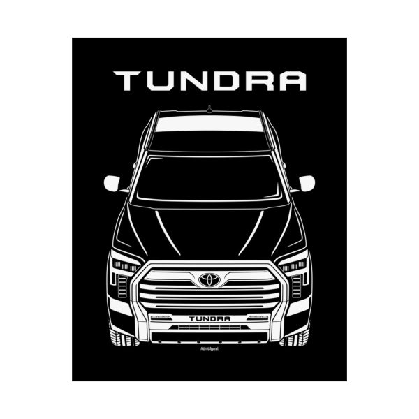 Toyota Tundra 2022-2024 Poster 16 x 20 inch by Auto Art Apparel