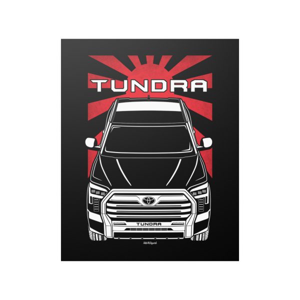 Toyota Tundra 2022-2024 Poster - JDM Print 16 x 20 inch by Auto Art Apparel