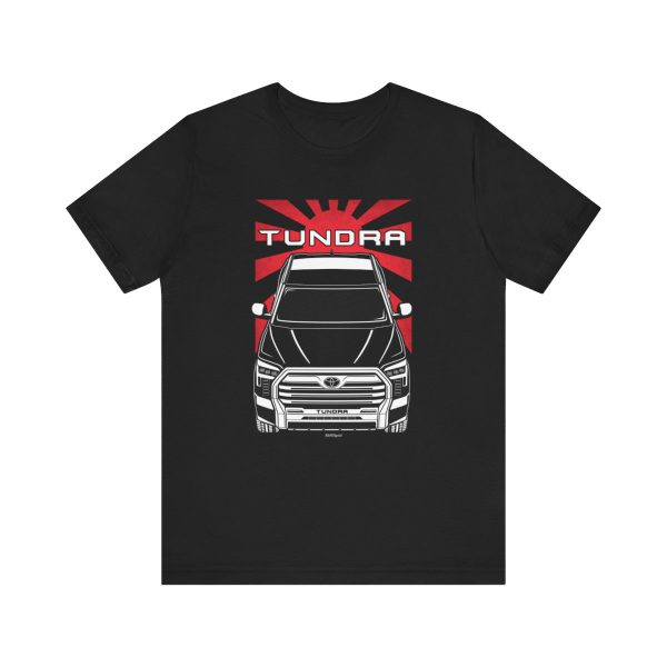 Toyota Tundra 2022-2024 T-shirt - JDM Shirt Black by Auto Art Apparel