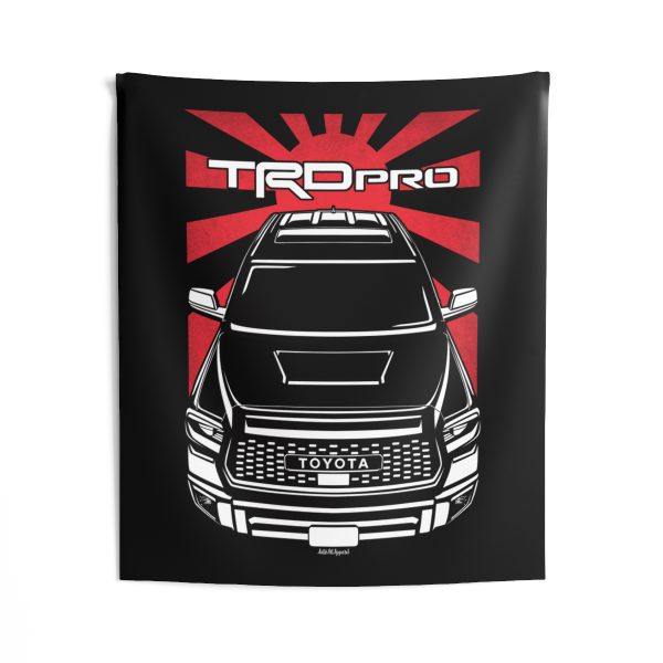 Toyota Tundra TRD PRO 2019-2021 Tapestry - JDM Wall Art 50 x 60 inch by Auto Art Apparel