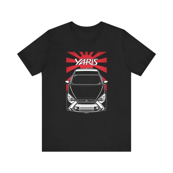 Toyota Yaris 2016-2020 T-shirt - JDM Shirt Black by Auto Art Apparel
