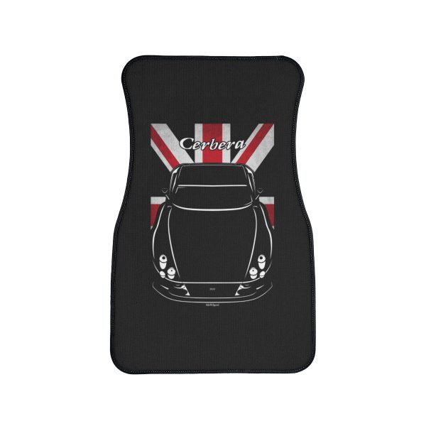 TVR Cerbera Car Mat - UK Flag Floor Mats Front Carpet Floor Mats by Auto Art Apparel