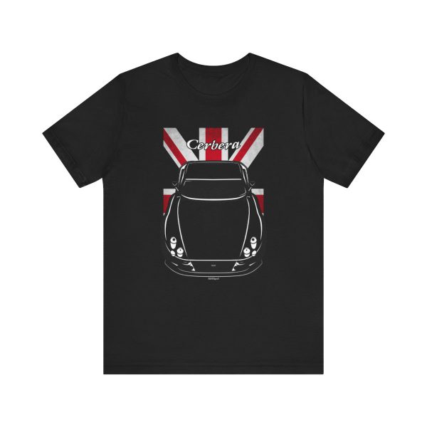 TVR Cerbera T-shirt - UK Flag Shirt by Auto Art Apparel