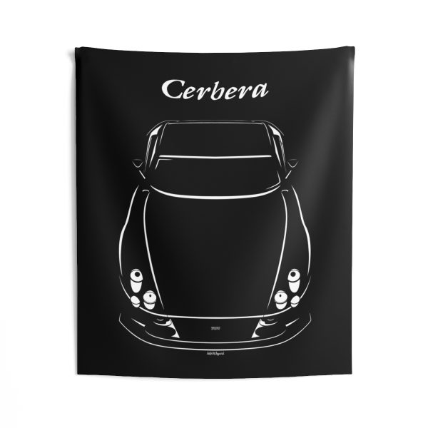 TVR Cerbera Tapestry 50 x 60 inch by Auto Art Apparel