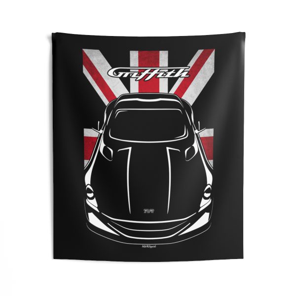 TVR Griffith Tapestry - UK Flag Wall Art 50 x 60 inch by Auto Art Apparel