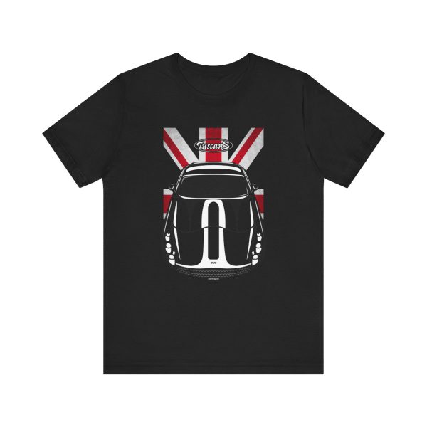 TVR Tuscan Speed Six T-shirt - UK Flag Shirt by Auto Art Apparel