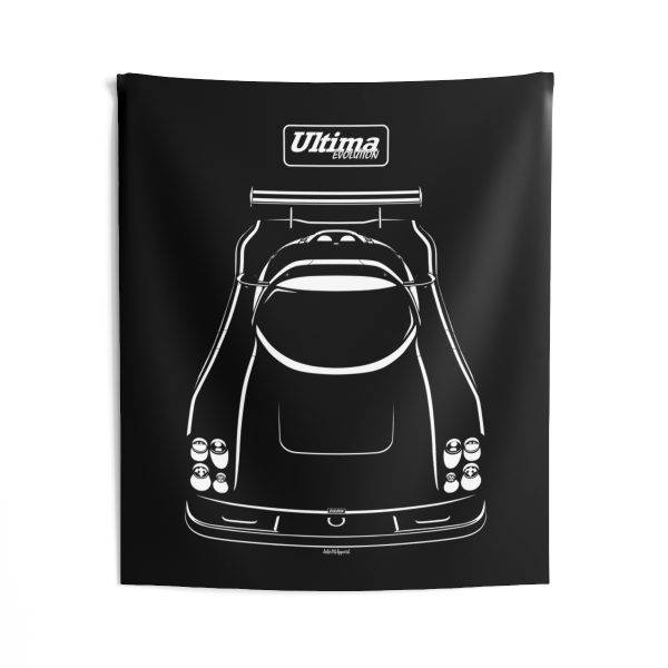 Ultima Evolution Coupe Tapestry 50 x 60 inch by Auto Art Apparel