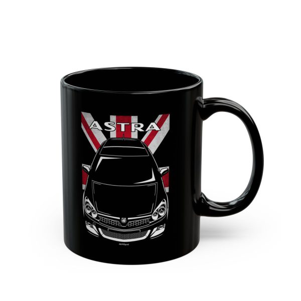Vauxhall Astra VXR 2006-2009 Mug - UK Flag Coffee Mug 11 oz by Auto Art Apparel