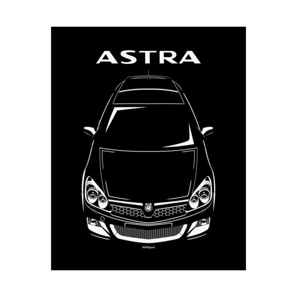 Vauxhall Astra VXR 2006-2009 Poster 16 x 20 inch by Auto Art Apparel