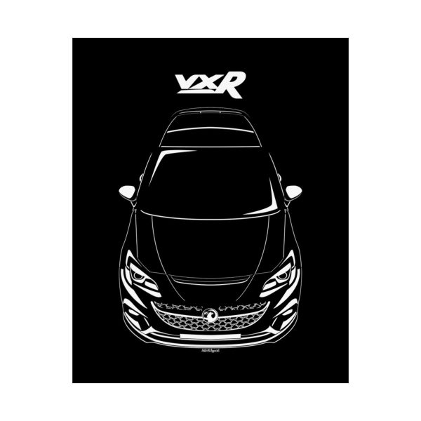 Vauxhall Corsa VXR 2015-2024 Poster 16 x 20 inch by Auto Art Apparel
