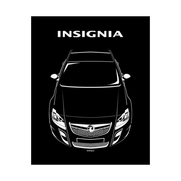 Vauxhall Insignia VXR MK1 Poster 16 x 20 inch by Auto Art Apparel