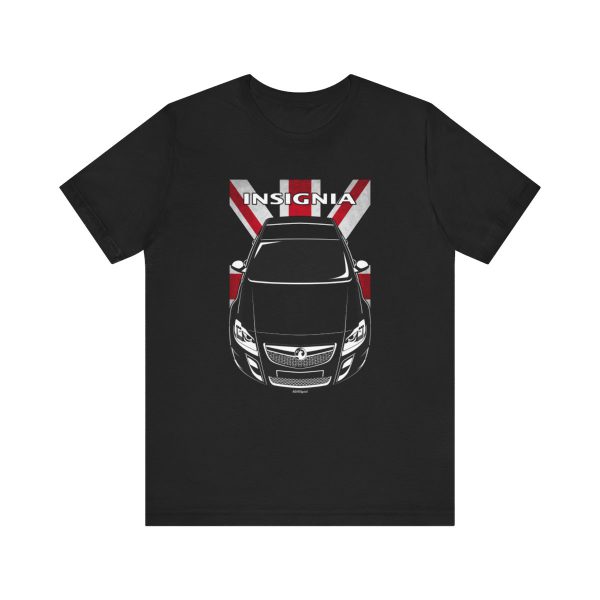 Vauxhall Insignia VXR MK1 T-shirt - UK Flag Shirt by Auto Art Apparel