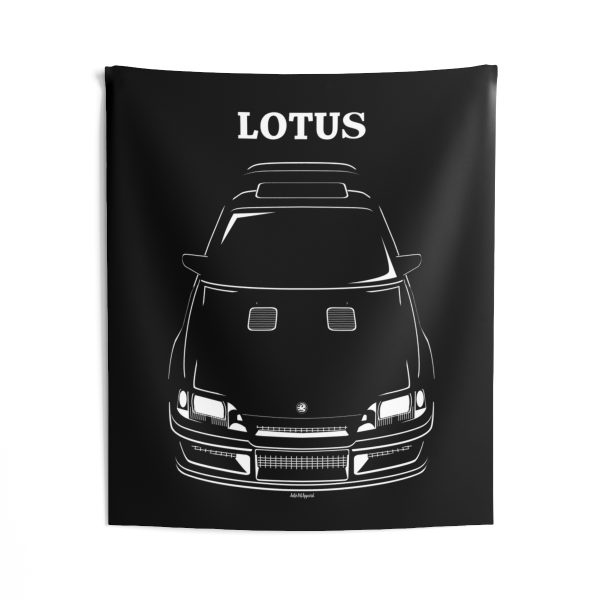 Vauxhall Lotus Carlton Tapestry 50 x 60 inch by Auto Art Apparel