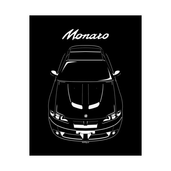 Vauxhall Monaro VXR Poster 16 x 20 inch by Auto Art Apparel