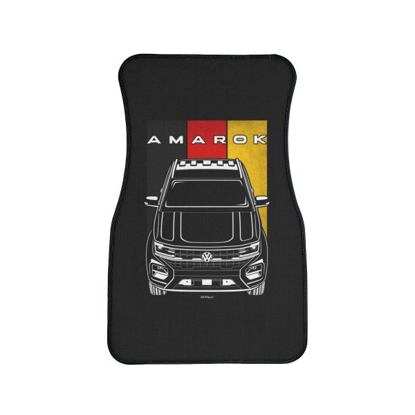 Volkswagen Amarok 2023-2024 Car Mat - Germany Flag Floor Mats Front Carpet Floor Mats by Auto Art Apparel