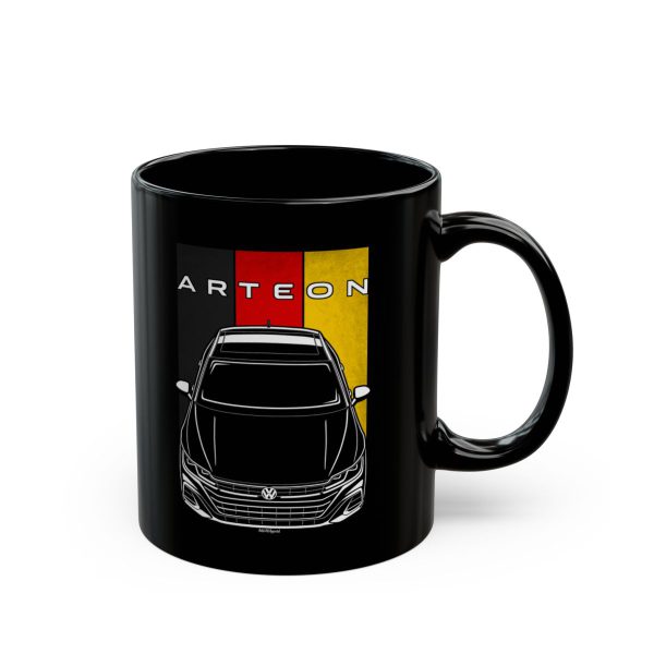 Volkswagen Arteon 2021-2024 Mug - Germany Flag Coffee Mug 11 oz by Auto Art Apparel