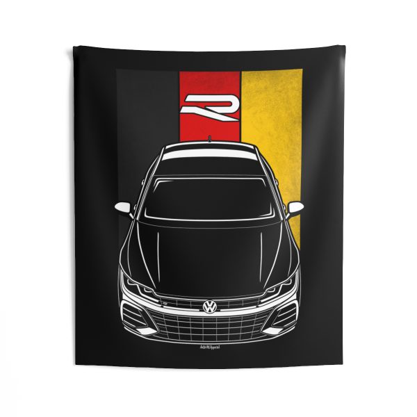 Volkswagen Arteon R 2021-2024 Tapestry - Germany Flag Wall Art 50 x 60 inch by Auto Art Apparel