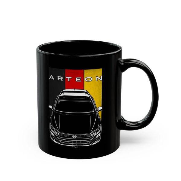 Volkswagen Arteon Shooting Brake 2021-2024 Mug - Germany Flag Coffee Mug 11 oz by Auto Art Apparel
