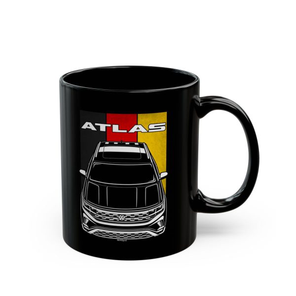 Volkswagen Atlas 2021-2023 Mug - Germany Flag Coffee Mug 11 oz by Auto Art Apparel
