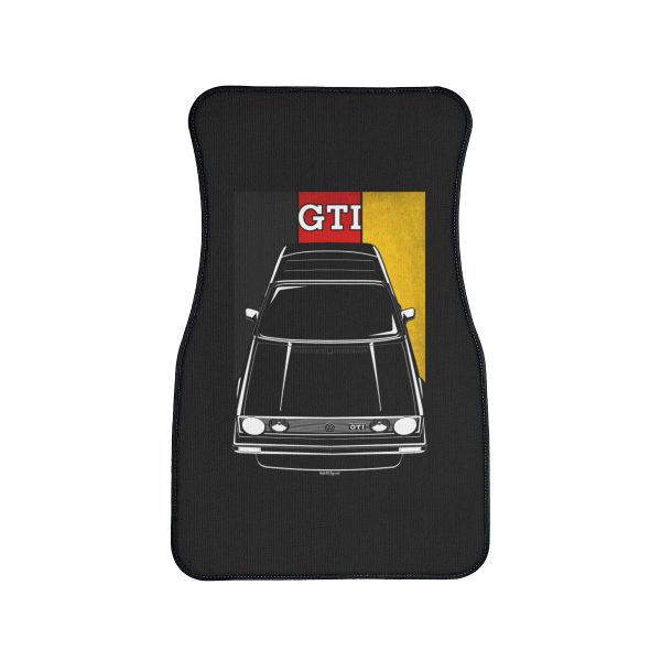 Volkswagen Golf GTI MK1 Car Mat - Germany Flag Floor Mats Front Carpet Floor Mats by Auto Art Apparel