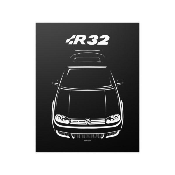 Volkswagen Golf R32 MK5 Poster 16 x 20 inch by Auto Art Apparel