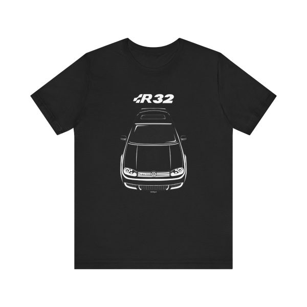 Volkswagen Golf R32 MK5 T-shirt Black by Auto Art Apparel