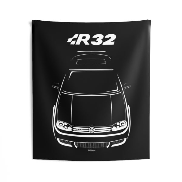 Volkswagen Golf R32 MK5 Tapestry 50 x 60 inch by Auto Art Apparel