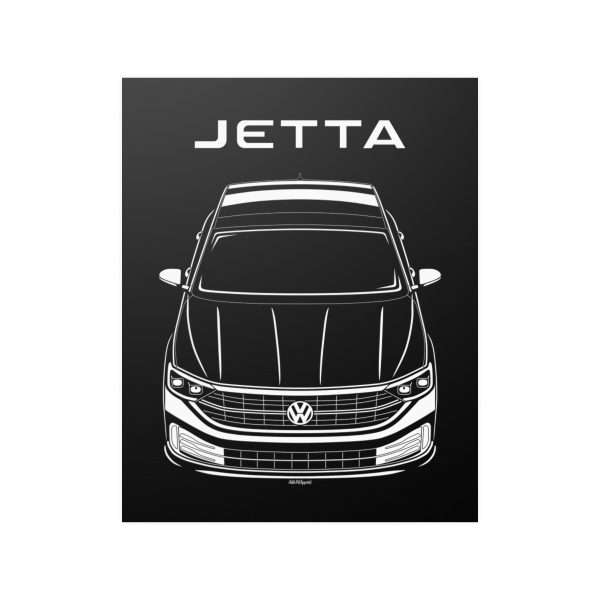 Volkswagen Jetta 2022-2024 A7 Poster 16 x 20 inch by Auto Art Apparel