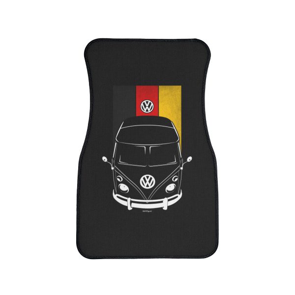 Volkswagen Pick up Type 2 Car Mat - Germany Flag Floor Mats Front Carpet Floor Mats by Auto Art Apparel