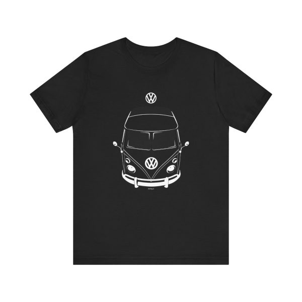 Volkswagen Pick up Type 2 T-shirt Black by Auto Art Apparel