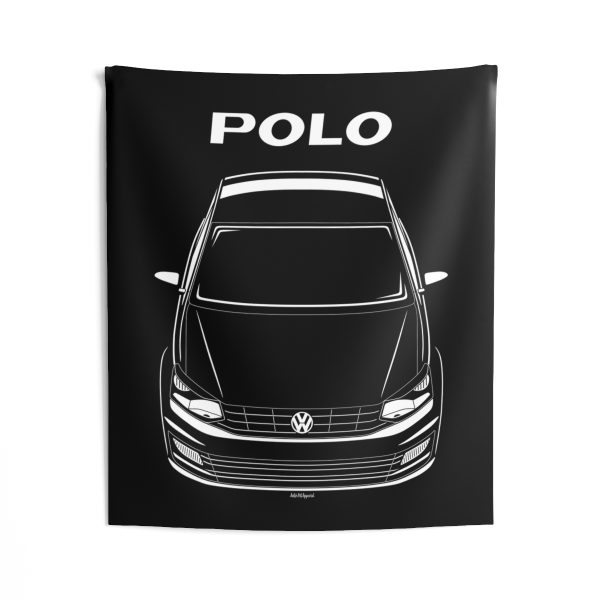 Volkswagen Polo MK6 2017-2020 Tapestry 50 x 60 inch by Auto Art Apparel