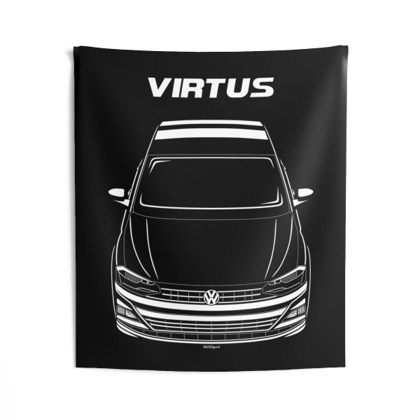 Volkswagen Polo Virtus MK6 2018-2020 Tapestry 50 x 60 inch by Auto Art Apparel